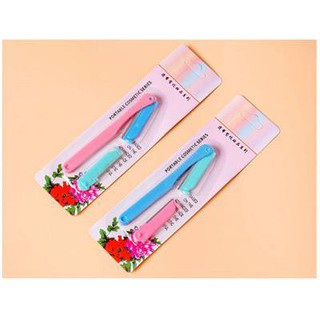 Dụng cụ tỉa lông mày gồm 2 đầu