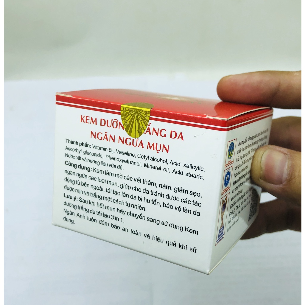 Kem dưỡng trắng ngừa mụn linh chi New Today 18gr