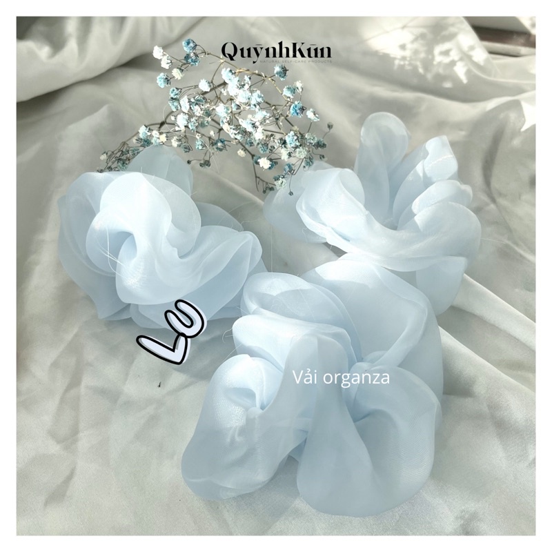 [GAM MÀU TRỜI ] Scrunchie QK