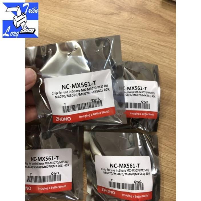 Chip mực sharp MX-561 AT
