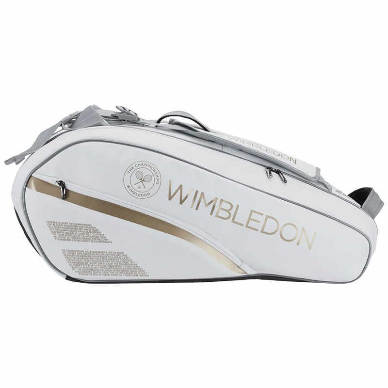 Túi Đựng Vợt Babolat Wimbledon x6 Trắng Chính Hãng