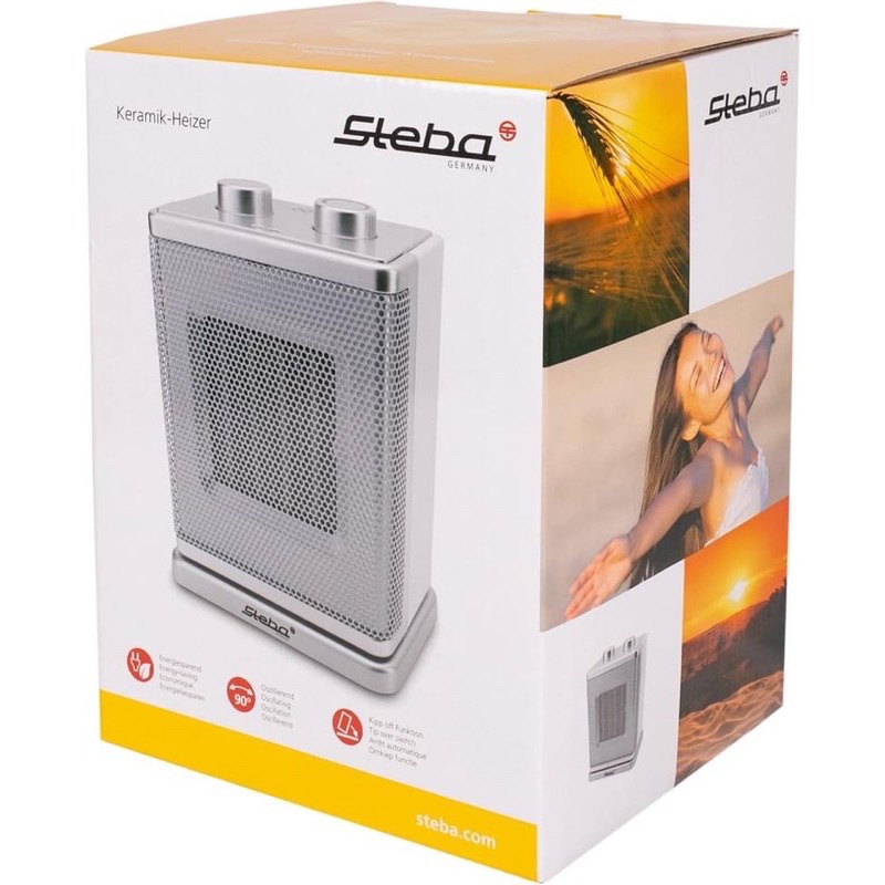 Quạt sưởi gốm STEBA KH04 công suất 1800W - Nhập Đức