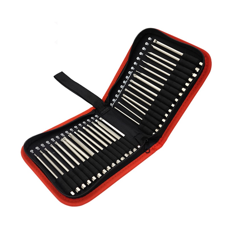 Set 30 Mũi Tuốc Nơ Vít S2 Kèm Túi Đựng Chuyên Dụng