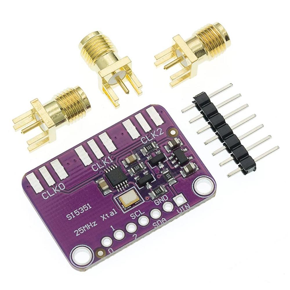 Bảng Mạch Tạo Tín Hiệu Si5351 I2C DC 3V-5V