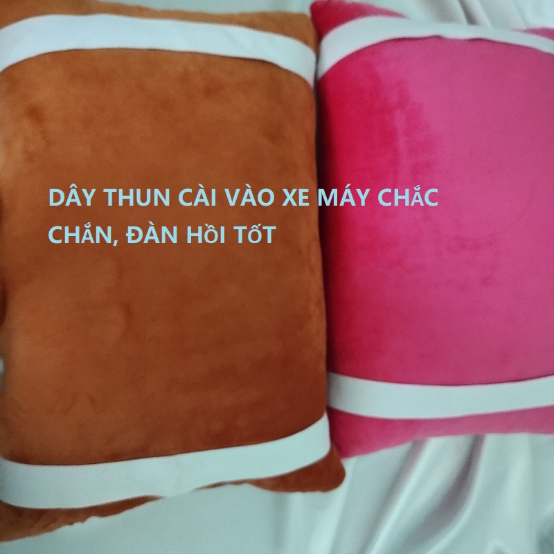 [Gối Mịn Dày Êm] Gối đi xe máy cho bé, gối xưởng may dày dặn êm giúp bé an toan hơn khi đi xe máy