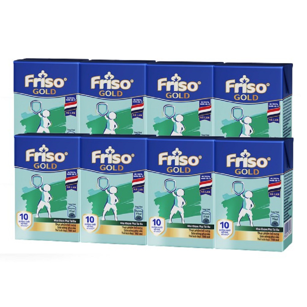 2 lốc Friso RTD 110ml/hộp ( lốc 4 hộp )