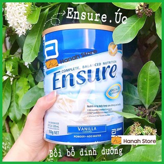 Hàng nội địa Úc chất _ Sữa Ensure 850g vị vani thơm ngon bổ dưỡng date 2022