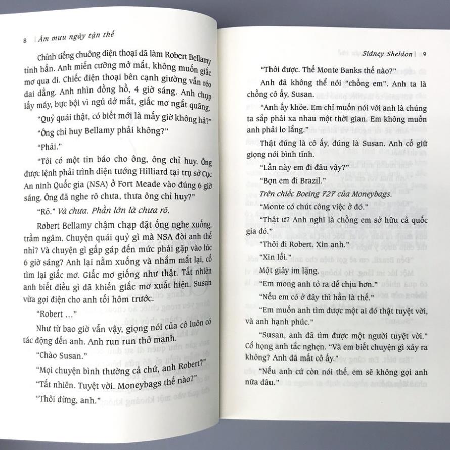 Sách - Âm mưu ngày tận thế - Shidney Sheldon (Huy Hoàng)