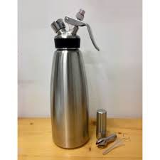 Bình xịt kem Mosa 0.5L nắp inox - Thiết bị máy móc pha chế