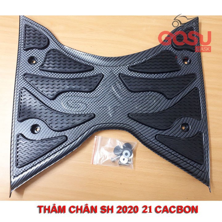 THẢM LÓT CHÂN SH 2020 - SH2022 CACBON BỀN CHẮC THỜI TRANG