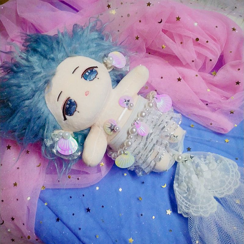 Bộ Trang Phục Phong Cách TIÊN CÁ DÀNH CHO DOLL 20CM