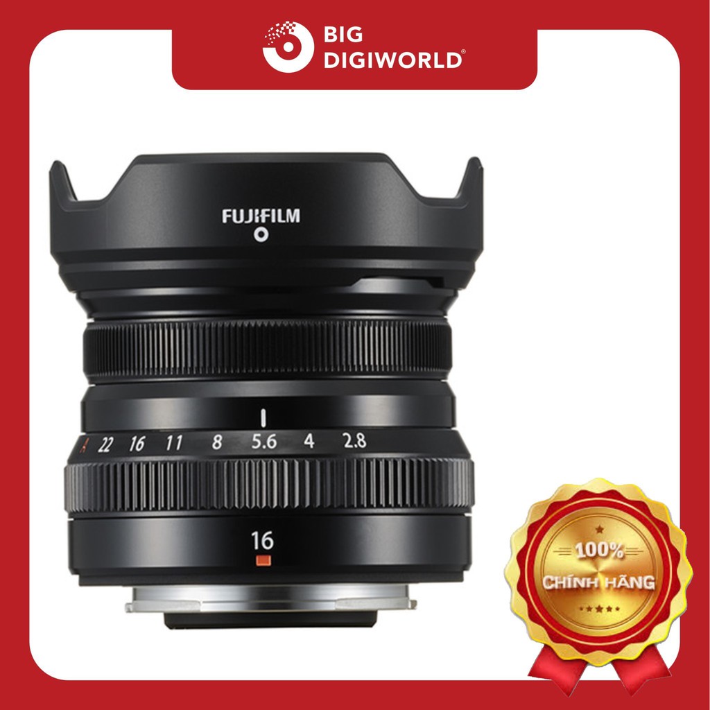 Ống kính Fujifilm 16mm F/2.8 R WR - Hàng chính hãng bảo hành 18 tháng