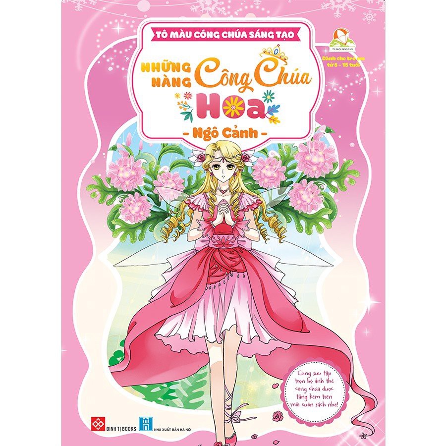 Sách - Tô màu công chúa sáng tạo