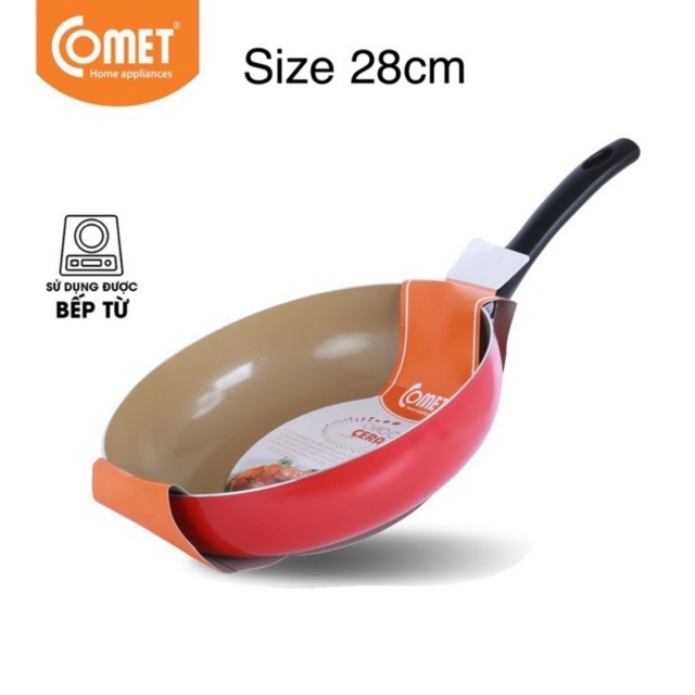 Chảo sâu lòng đáy từ Ceragold 28cm COMET - CH25-28