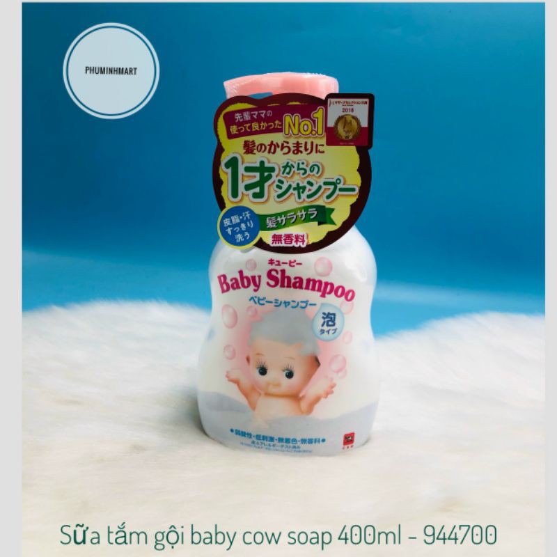 Sữa Tắm ,Dầu gội BaBy Cow Soap 400ml_944700