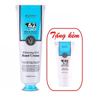 Kem Dưỡng Da Tay Scentio Milk Plus Q10 30ml Thái Lan [Beauty Buffet]
