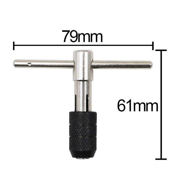 Bộ Taro Tạo Ren M3-M6 Kèm 5 Mũi Khoan HSS - Bộ Taro 9 món Cao Cấp