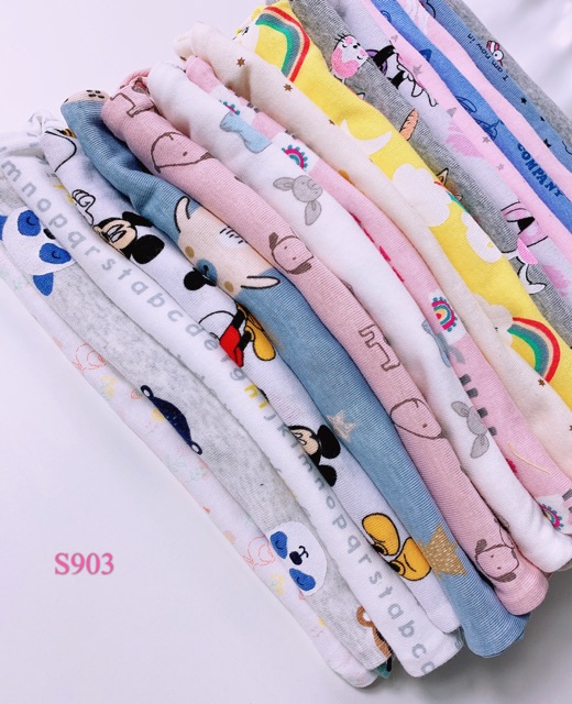 HTK- Bộ ngủ cotton Mia Kids size 6/9m-2/3y