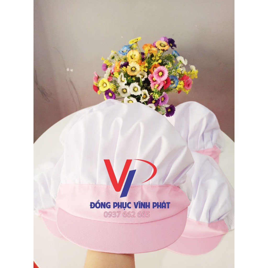 Nón vải lưới trùm tóc công nhân thủy sản, thực phẩm - Nón lưới trùm tóc công nhân sản xuất, Mũ trùm tóc y tế
