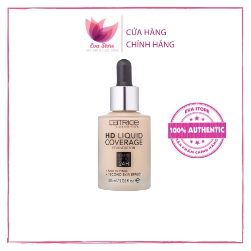 [Chính Hãng] Kem Nền Catrice HD Liquid Coverage Foundation