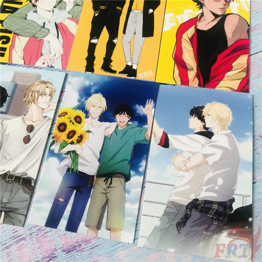 Set 30 Thẻ Ảnh Phim Hoạt Hình Banana Fish
