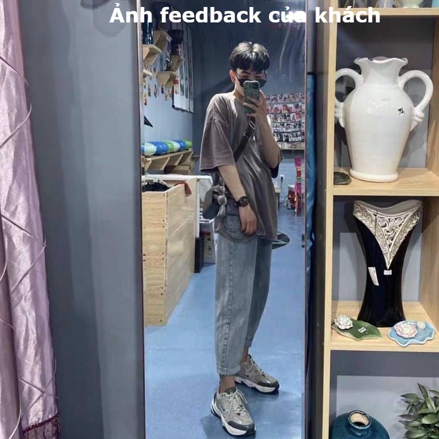 Quần jeans ống rộng bagy nam nữ ống rộng , không phai màu hottrend 2021 TR03 | BigBuy360 - bigbuy360.vn