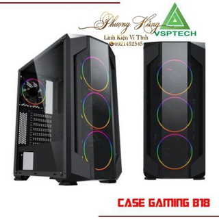 Case vsp gaming b18 mặt hông trong suốt