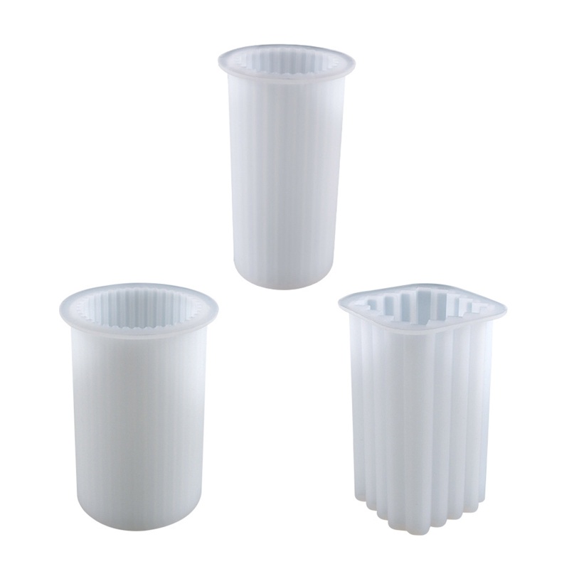 Khuôn Làm Đất Sét Hình Trụ Bằng Nhựa Resin DIY