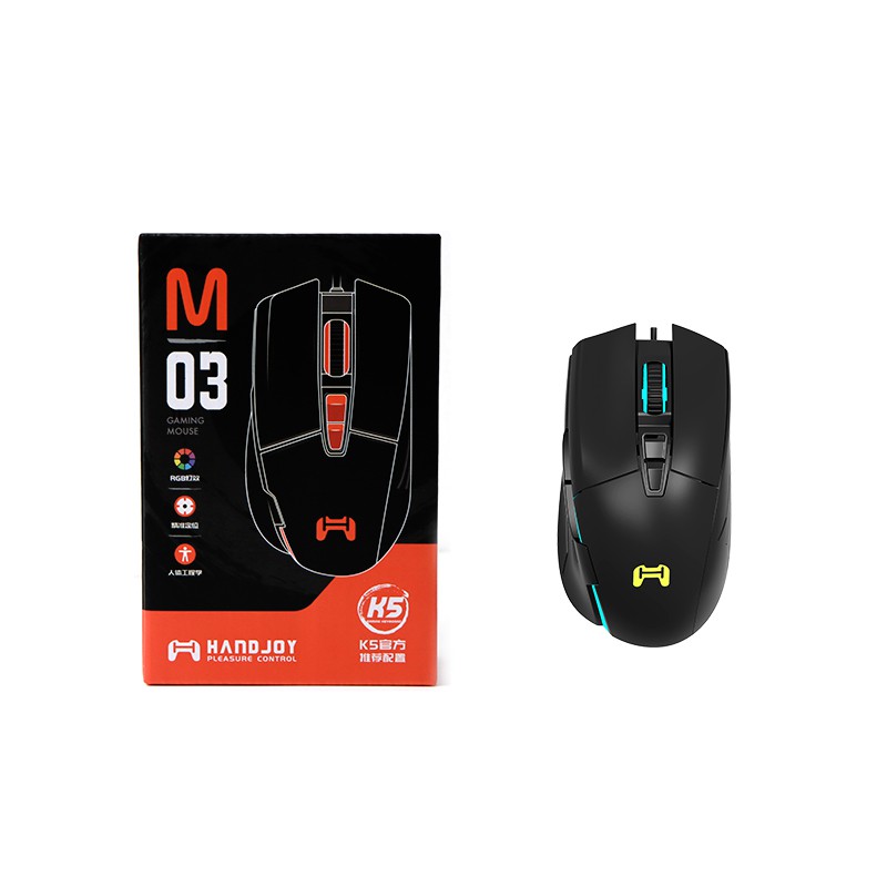 Chuột Handjoy M03 - chuột Gaming có dây cao cấp || FTMOBILE