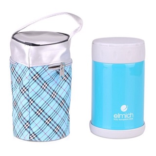 Bình giữ nhiệt/ ủ cháo Elmich 650ml