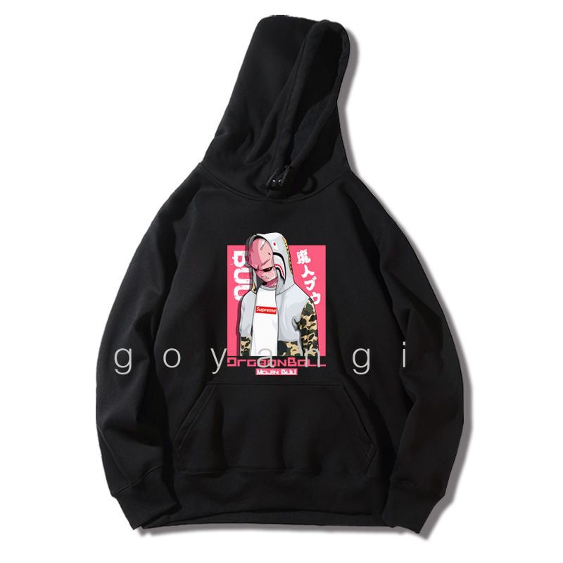 Áo hoodie Goku oversize Unisex phong cách Hàn Quốc