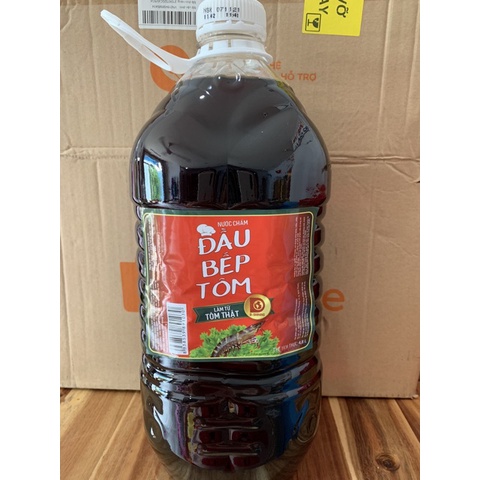 NƯỚC MẮM ĐẦU BẾP TÔM  CAN 4.8 LÍT