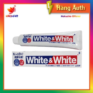 Kem Đánh Răng White & White Lion 150gr Nhật Bản