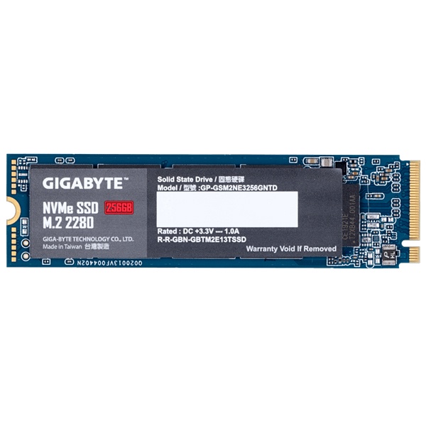 Ổ cứng SSD 256GB Gigabyte GP-GSM2NE3256GNTD (M.2 PCIe)