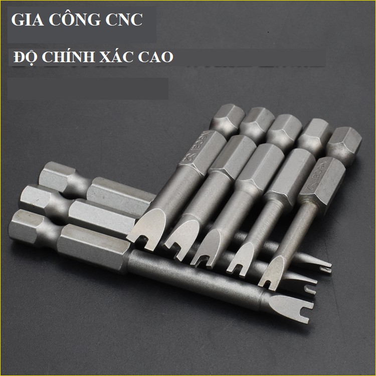 SV Mũi vặn vít chữ U chuôi lục giác 6.35mm