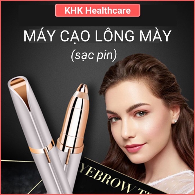 Bút tỉa lông mày Flawless cạo lông an toàn hiệu quả sử dụng cáp sạc tiện lợi