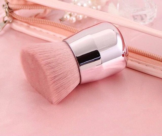 Cọ Trang Điểm Cao Cấp - Tán Phấn Phủ Đánh Má Hồng - Tán Kem Nền Tạo Khối - - Powder and Foundation Brush
