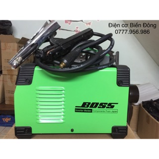 Tặng bó 20 que hàn Máy hàn Boss ZX7-215 màu xanh lá thế hệ mới giá chào hàng