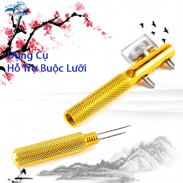 Dụng Cụ Hỗ Trợ Buộc Lưỡi Câu Cá Tiện Lợi