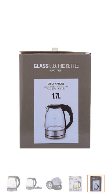 Ấm Siêu Tốc Thủy Tinh LOCK & LOCK