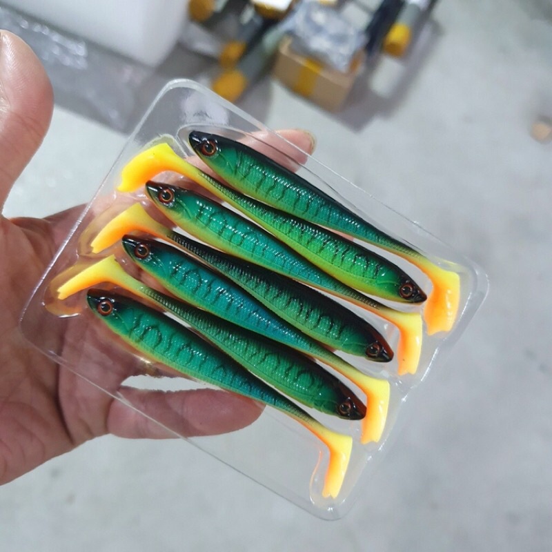 Combo mồi mềm NFF chính hãng kèm lưỡi ar15  hoàn hảo