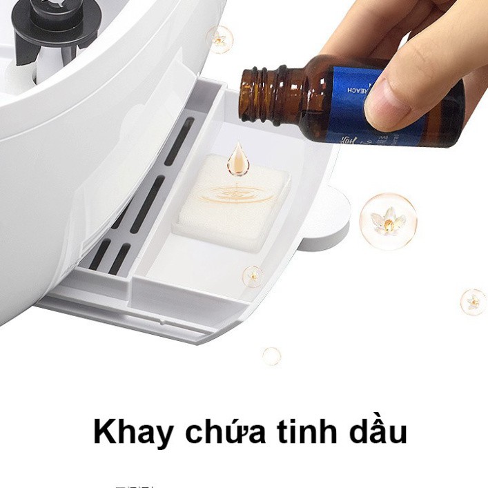 [CHÍNH HÃNG BEAR] Máy phun sương tạo ẩm khuếch tán tinh dầu - Máy xông tinh dầu dung tích lớn 5L, 30W, Đèn Led Hiển Thị