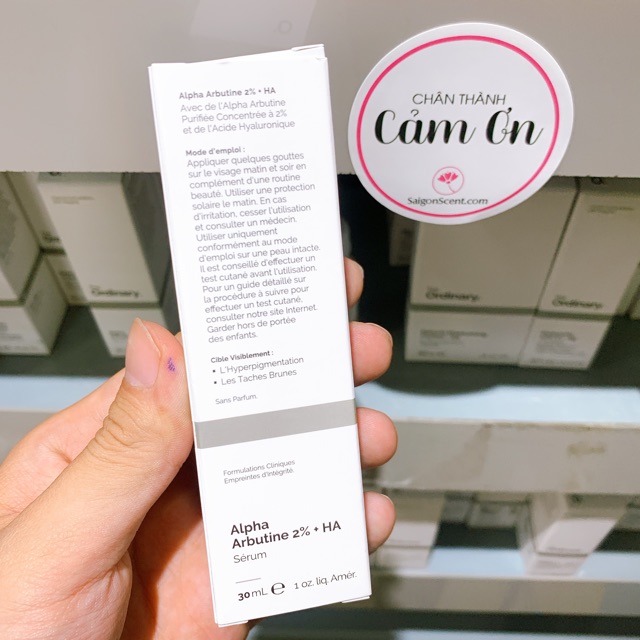 Tinh Chất Sáng Da The Ordinary Alpha Arbutin 2% + HA ( 30mL ) | BigBuy360 - bigbuy360.vn