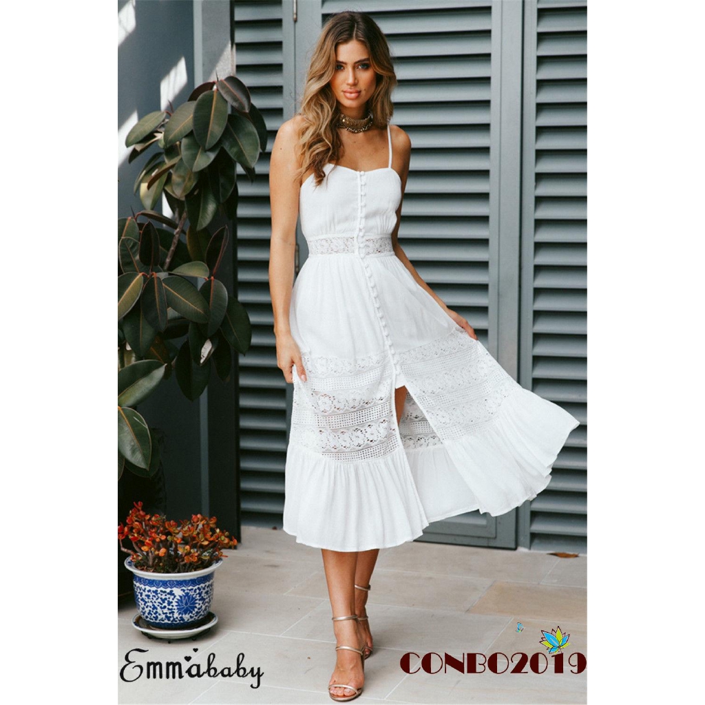 Đầm dây ôm dáng quyến rũ cho nữ