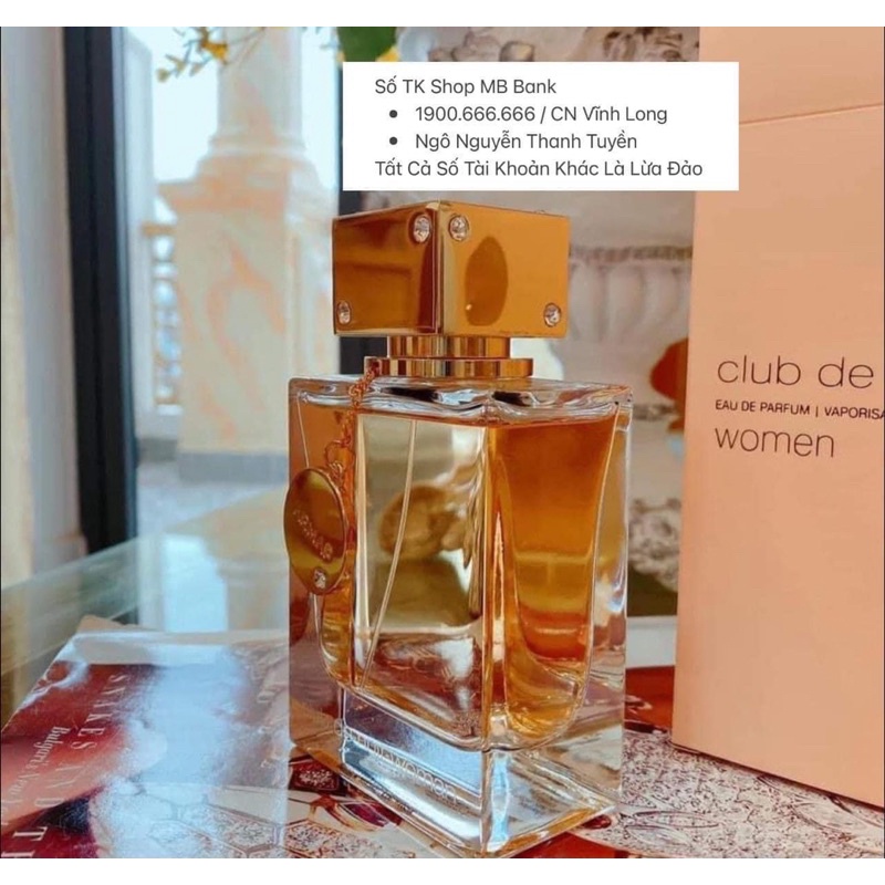 Nước Hoa Club De Nuit 105ml Giá #765k Dành Cho Nữ