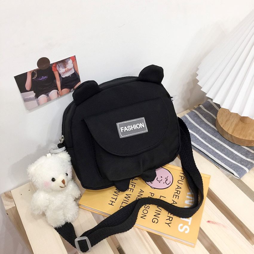 Túi vải tote mini đeo chéo chống nước nam nữ phong cách ulzzang taha