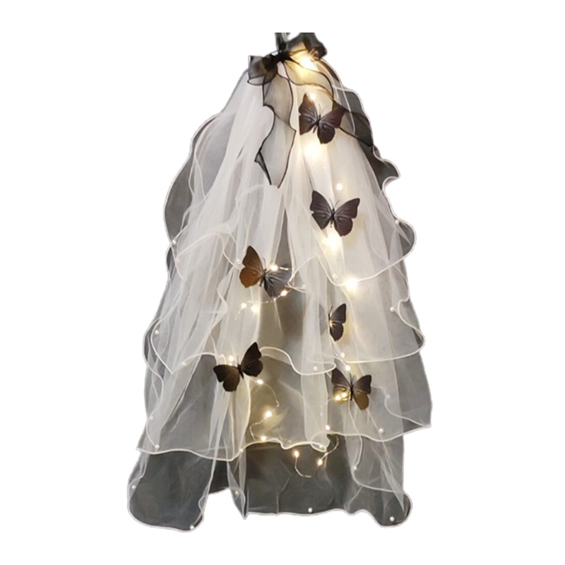 Tóc Giả Nhiều Lớp Phối Ren Thanh Lịch Dành Cho Nữ