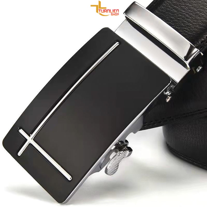 [ SALE KHỦNG ] Dây nịt / Thắt lưng nam thời trang công sở 2 sọc cá tính TL29