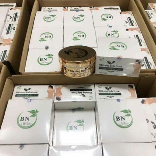 Kem body dưỡng trắng da toàn thân bn white collagen
