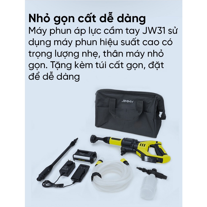 Máy phun rửa áp lực cầm tay Xiaomi JIMMY JW31